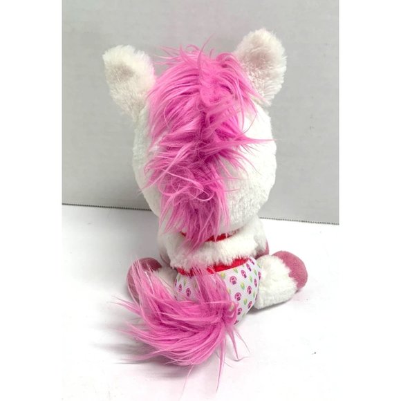 Disney Jr TOTS Care For Me Pony White Pink Plush Stuffed Animal Toy 7 in Tall Ho - Picture 3 of 6